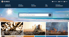 Desktop Screenshot of lacity.org